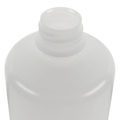 Eisco - Pack of 12, 500mL Narrow Mouth HDPE Translucent Reagent Bottles with Polypropylene Caps, Non-Sterile, Leak-Proof, Chemical Resistant, Laboratory Storage and Transport in Saudi Arabia