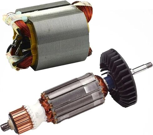 Caarla Armature Rotor استبدال AC220V مرساة الدوار المرساة استبدال 9553 9555 NB HN 9553NB 9553HN 9555NB 9555HN زاوية التروس الدوار (الدوار الأبيض) in Saudi Arabia