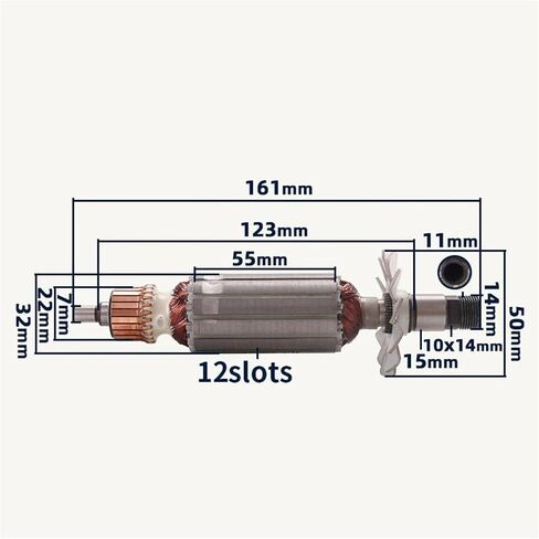 Caarla AC220-240V ملحقات Stator Armature ل 3703 Trimmer Armature Resor Resor Presace Presace (Stator) in Kuwait
