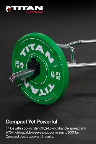 Titan Fitness Olympic 2in hex Trap Bar ، رفع الأثقال القرفصاء المميت ، تم تصنيفه 500 رطل ، غيبس مركبات ، عازمة على الصفوف ، القرفصات القرفصاء in Saudi Arabia