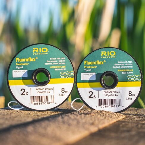 Rio Fly Fishing Tippet Freshwater Tippet 30yd 2X Fishing Tackle, Clear in Saudi Arabia
