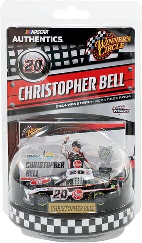 Lionel Racing NASCAR Authentics Christopher Bell رقم 20 Rheem Phoenix Raceway Win 1:64 Scale Ht Diecast Car مع حلية in Saudi Arabia