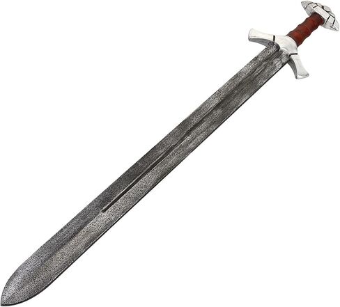 LarpGears Martial Arts Training Foam Viking Sword, 34 inches Practice Sword for Cosplay, Renaissance Accessories Prop, Halloween Costume, LARP Event or Outdoor Battle Sports in Saudi Arabia