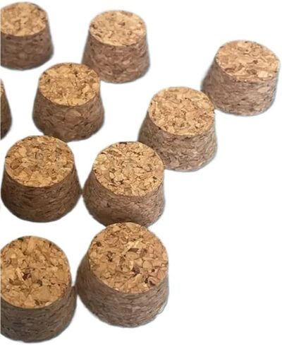 50pcs قطر أعلى 13 مم-39 مم من خشب الفلين الخشبي المختبر أنبوب المختبر السداد in Kuwait