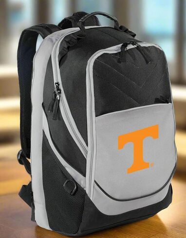 Broad Bay Best University of Tennessee Backpack Propack Computer Bag (Black & Gray) in Kuwait