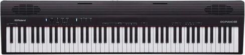 Roland Go: piano88px | المبتدئين المحمولة 88-note الرقمية البيانو | أداء قسط | تصميم خفيف الوزن | ميزات التعلم القوية | العملية التي تعمل بالبطارية | اتصال Bluetooth & Midi in Saudi Arabia