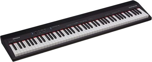 Roland Go: piano88px | المبتدئين المحمولة 88-note الرقمية البيانو | أداء قسط | تصميم خفيف الوزن | ميزات التعلم القوية | العملية التي تعمل بالبطارية | اتصال Bluetooth & Midi in Saudi Arabia