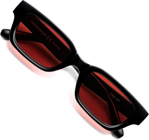 VANLINKER Polarized Trendy Small Skinny Square Cat Eye Sunglasses for Women Retro Vintage Shades VL9846 in Saudi Arabia