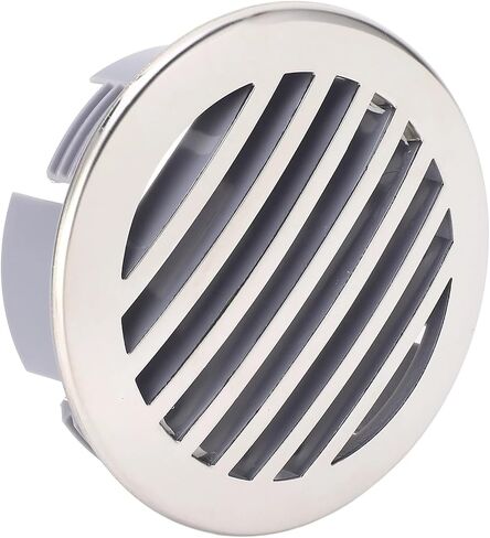 4Pcs Stainless Steel Boats Embedded Airflow Vent Cover for 3in/7.6cm to 3.25in/8.3cm Yacht RV Bus Entrance Accessories in Saudi Arabia