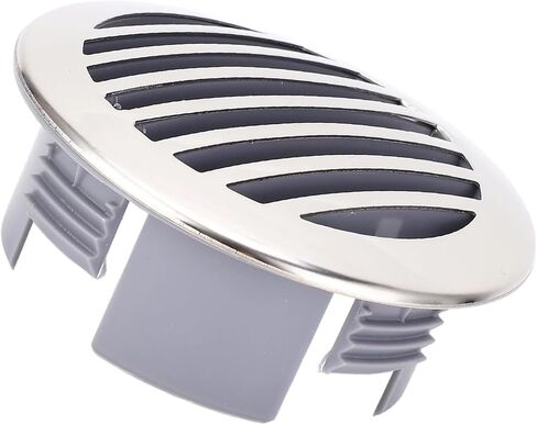 4Pcs Stainless Steel Boats Embedded Airflow Vent Cover for 3in/7.6cm to 3.25in/8.3cm Yacht RV Bus Entrance Accessories in Saudi Arabia
