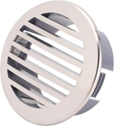 4Pcs Stainless Steel Boats Embedded Airflow Vent Cover for 3in/7.6cm to 3.25in/8.3cm Yacht RV Bus Entrance Accessories in Saudi Arabia