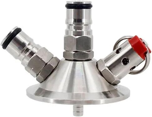 2 "TC Ball Lock Tapping رأس مع خرطوم سيليكون 60 سم مصنفة بالضغط 35 رطل / بوصة مربعة in Saudi Arabia