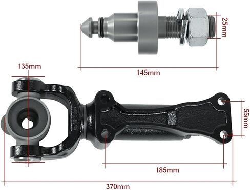 3.5 Tons Trailer Hitch Swivel Coupling for Caravan Boat ATV Camper Accessories Components in Saudi Arabia