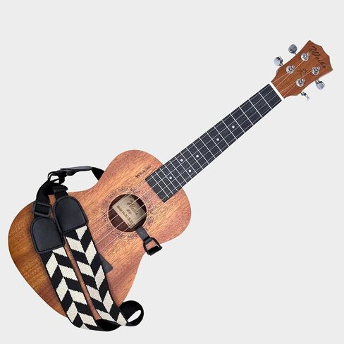 S&loyoe No-Drill Clip-On Ukulele Strap Button-Free Neck Sling Strap for Ukulele in Saudi Arabia