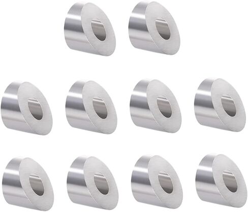 10pcs Stainless Steel Angle Beveled Washers Wire Rope Washers DIY Cable Railing Kit for Deck Stair Railing in Saudi Arabia
