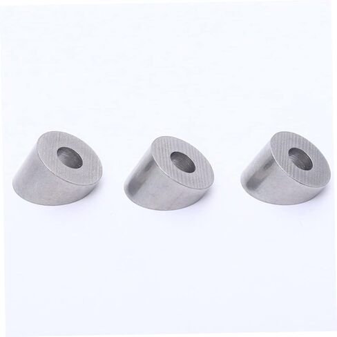 10pcs Stainless Steel Angle Beveled Washers Wire Rope Washers DIY Cable Railing Kit for Deck Stair Railing in Saudi Arabia