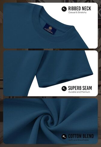 القمصان الضخمة ذات الحجم الثقيل طاقم القطن على الرقبة تمتد أزياء الصيف قمم تي شيرت سميكة (S-XXL) in Saudi Arabia