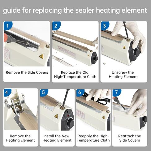 Impulse Sealer Heat Wire Element Strip - 20in Sealing Replacement Heating Wires for Sealing Machines (Sealing width : 3mm) in Saudi Arabia