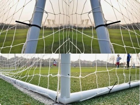 Soccer Goal NET. Weatherproof, Polyethylene Twine Net (24'x8', 21'x7', 18'x7', 18.5'x6.5', 12'x6', 10'x6') in Saudi Arabia