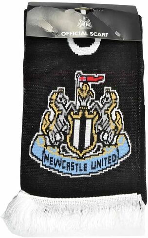 Newcastle Newcastle United Black Crest Design Neck Dicf ، 180 سم ، أسود ، أبيض ، L ، أسود ، أبيض ، كبير in Kuwait