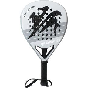 Padel Racket, Carbon Fiber Surface with EVA Memory Foam Core, Lightweight Padel Racquet, Paddle Series in Saudi Arabia