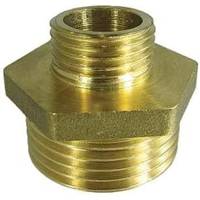 S.E 220 Reduced Male Brass Sleeve 2.1/2" to 2", Black/White in Saudi Arabia