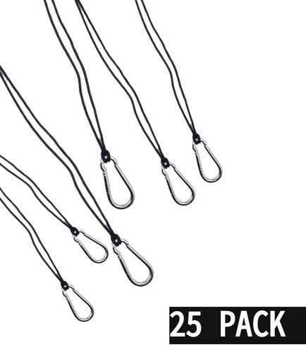 25 جهاز كمبيوتر شخصي قفص شماعات المعاوضة ، و Carabiners الصلب والحبل للبيسبول ، والغولف ، والفناء الخلفي ، وحبل صافي القفص القفص الملحقات in Saudi Arabia