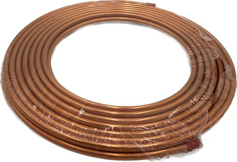 3/8" OD X 50 FT, Refrigeration Copper Tubing ASTM B280 ACR in Saudi Arabia