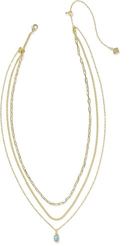 قلادة Kendra Scott Mini Elisa Triple Strand ، مجوهرات الأزياء للنساء in Saudi Arabia