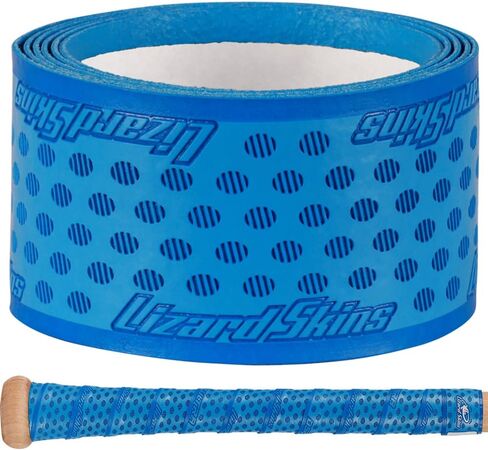 جلود السحلية DSP Ultra 0.5mm BAT GRIP-TOPER DURASOFT Polymer Baseball & Softball Bat Tape (الأزرق القطبي) in Saudi Arabia