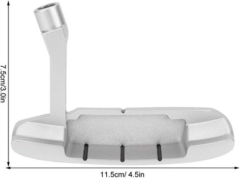 Zinc Alloy Golf Club Wedge Silver Metal Die casting Golf Training Practice Accessories for Players in Saudi Arabia