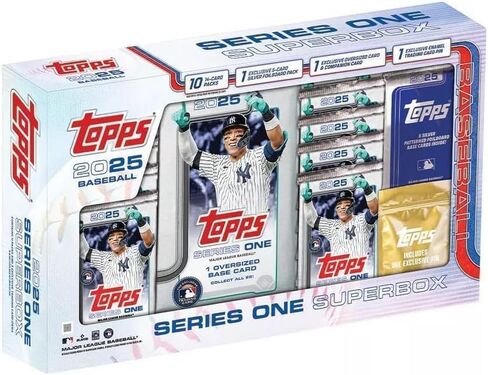 2025 Topps MLB Series One Baseball Trading Card Super Box in Kuwait