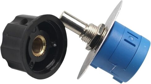 1Set 3590s 10K Multiturn قابلة للتعديل الجهد wirewound المقاوم 2W 3590S-2-103L 500 1K 2K 5K 20K 100K OHM MF-A03 + KNOB (5K OHM) in Saudi Arabia