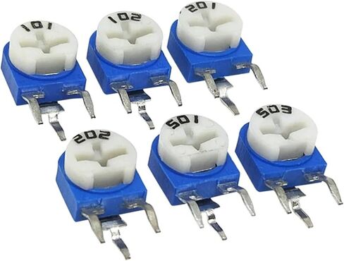 10pcs RM063 RM 063 Trimpot Trimmer Potentiometer 100 200 500 1K 2K 5K 10K 20K 50K 100K 200K 500K 1M Ohm Variable Resistor(10K Ohm) in Saudi Arabia