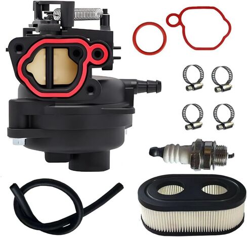 799584 Lawn Mower Mower Carburetor 594058 594057 لـ Briggs و Stratton 550ex 625ex متوافق مع محركات 550ex 625ex 140cc ، Husqvarna LC 121p ، Troy-bilt TB110 TB200 (set2) in Kuwait