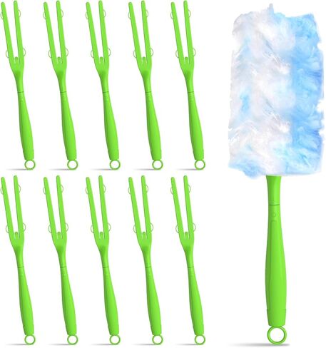 Extender Duster Handle Compatible with Swiffer Duster Refill,Adjustable Length Handles Only,Replacement Duster Handles,Extended Handle (3, Yellow) in Saudi Arabia