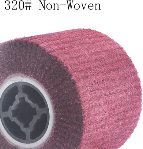 4.5 "× 4" أسطوانة رسم كاشط ، 3/4 "عجلة بترونش Quadway لآلة التلميع الملقحة باليد 40 أداة تكييف سطح الطبل الحصيلة (حزمة 2) in Kuwait