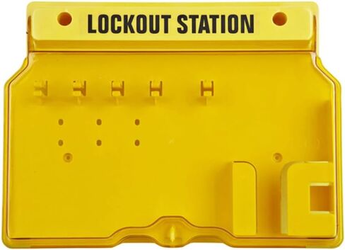 Lockout Tagout Station Loto Device Wall Mount Lock Out Tag Out Kit Board for 5 Safety Padlock,2 Hasp,20 Lockout Tagout Tags,20 Nylon Ties for Industrial,Electric Power,Machinery OSHA in Kuwait