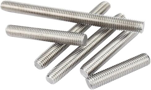 Threaded Rod, Metal Studs, M14 M16 M18 M20 Stainless Steel Fully Threaded Rod, Length 130 140 150mm Fully 1pc(M18 x 80MM) in Saudi Arabia