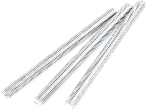 Threaded Rod, Metal Studs, M8 M10 M12 Full-Thread Bar, Length 40 90 200mm Fully Bar Studs 2pcs(M10x60) in Saudi Arabia