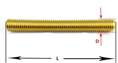 قضيب ملولب ، ترصيع معدني ، قضيب ملولب النحاس M6 ، طول 60 70 80 مم من شريط قضيب النحاس 2pcs (80 مم) in Saudi Arabia