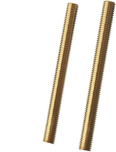 قضيب ملولب ، ترصيع معدني ، قضيب ملولب النحاس M6 ، طول 60 70 80 مم من شريط قضيب النحاس 2pcs (80 مم) in Saudi Arabia