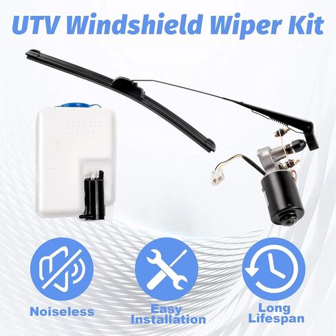 Windshield Washer Reservoir Universal Car UTV Washer Fluid Reservoir 12V Windshield Washer Pump Jet Button Switch Windshield Washer Tank in Kuwait