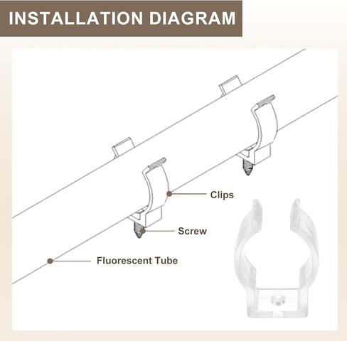 الدعم مشابك أنابيب مقاطع Meccanixity U ، وملحقات تصاعد أنبوب الفلورسنت مشابك المشابك مع مسامير من 7 ملم إلى 9 ملم. in Kuwait