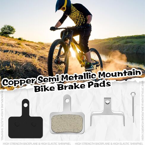 25 أزواج منصات فرامل الدراجة ، وسادات فرامل قرص الدراجة متوافقة مع TRP Tektro Shimano ، MT200 M355 M446 M447 M315 M365 MT500 in Kuwait