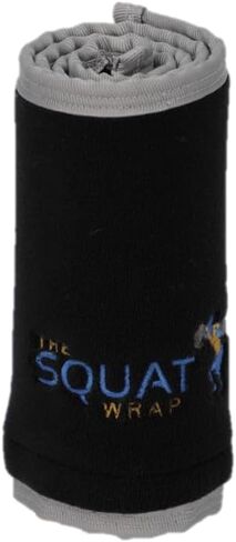 | Squat Wrap (Long) | Thin Bar Pad Wrap. Hugs-the-Bar. Secures to Standard & Olympic Barbells. Great for Squats, Deadlifts, & Leg Day. in Kuwait