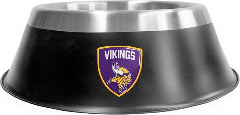 littlearth nfl minnesota vikings mvp pet bowl- حجم كبير in Saudi Arabia