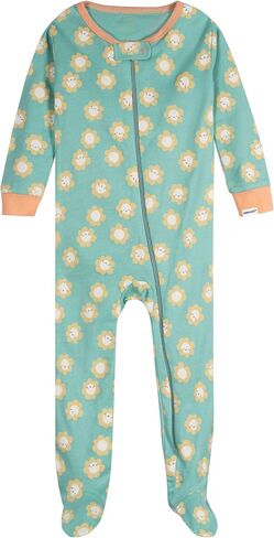 Onesies Brand Baby Girls' 2-Pack Footed Pajamas, Pears, 0-3 Months in Saudi Arabia
