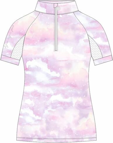 Kids Lavender Haze 1/4 Zip - Short Sleeve in Saudi Arabia
