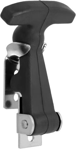 Coshar 2Pcs Stainless Steel Flexible Drawer Latches Rubber Flexible T-Handle Hasp Draw Latch with Brackets for Tool Cabinet,Hood or Vehicle Engine in Saudi Arabia